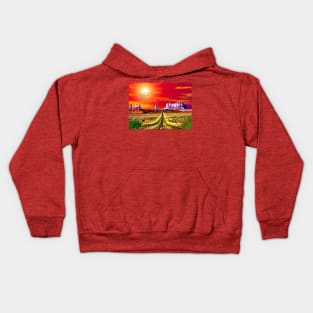 Monument Valley Sunset Kids Hoodie